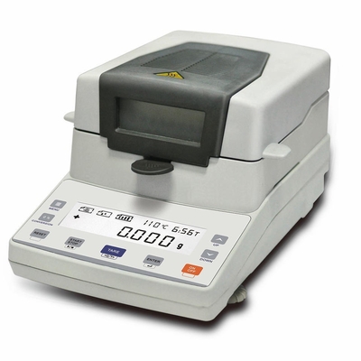 速く敏感な荷重計が付いている0.001g 0.01%粉ハロゲン湿気の検光子