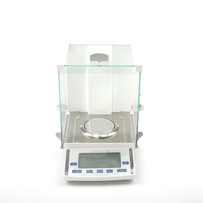 LCDの電子バランスの実験室が付いているバランスの重量を量る0.00001g 0.01mgの精密
